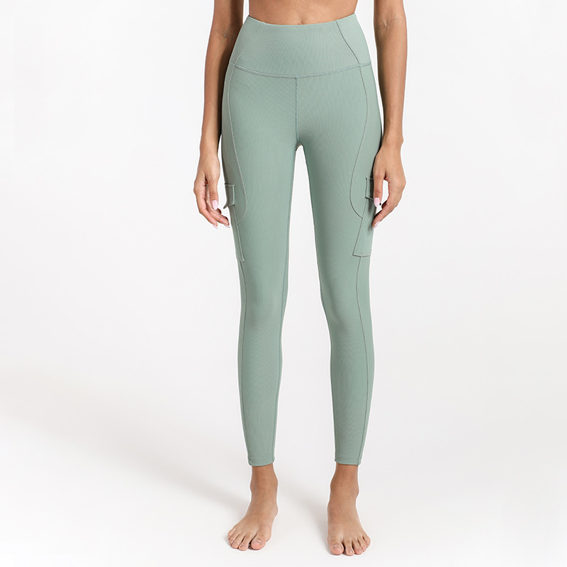 Pantaloni da yoga da donna con tasca
