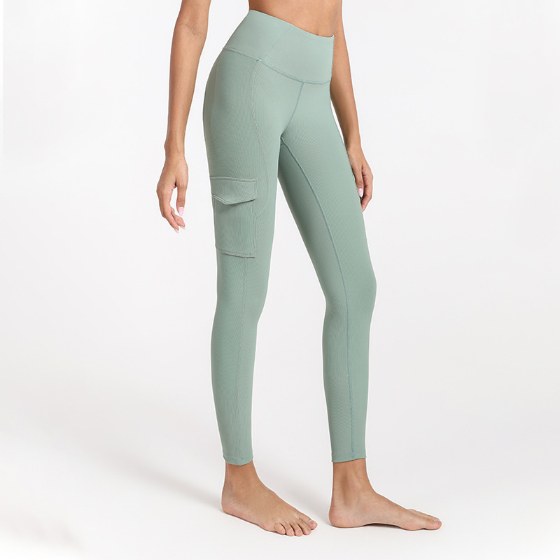 Pantaloni da yoga da donna con tasca